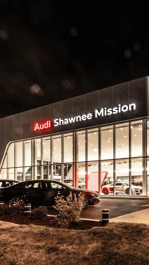 Left Side of The Audi Shawnee Mission Dealership