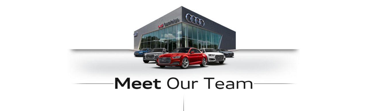 Three quarter view of an Audi Q8 SUV parked.