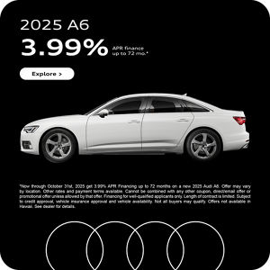 2025 Audi A6 Finance Offer