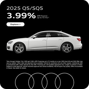 2025 Audi Q5/SQ5 Finance Offer