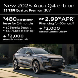 Audi Q4 e-tron Promotional Offer