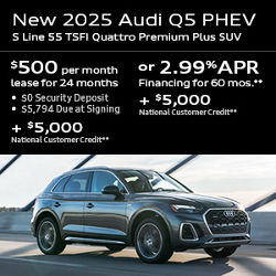 Audi Q5e Promotional Offer