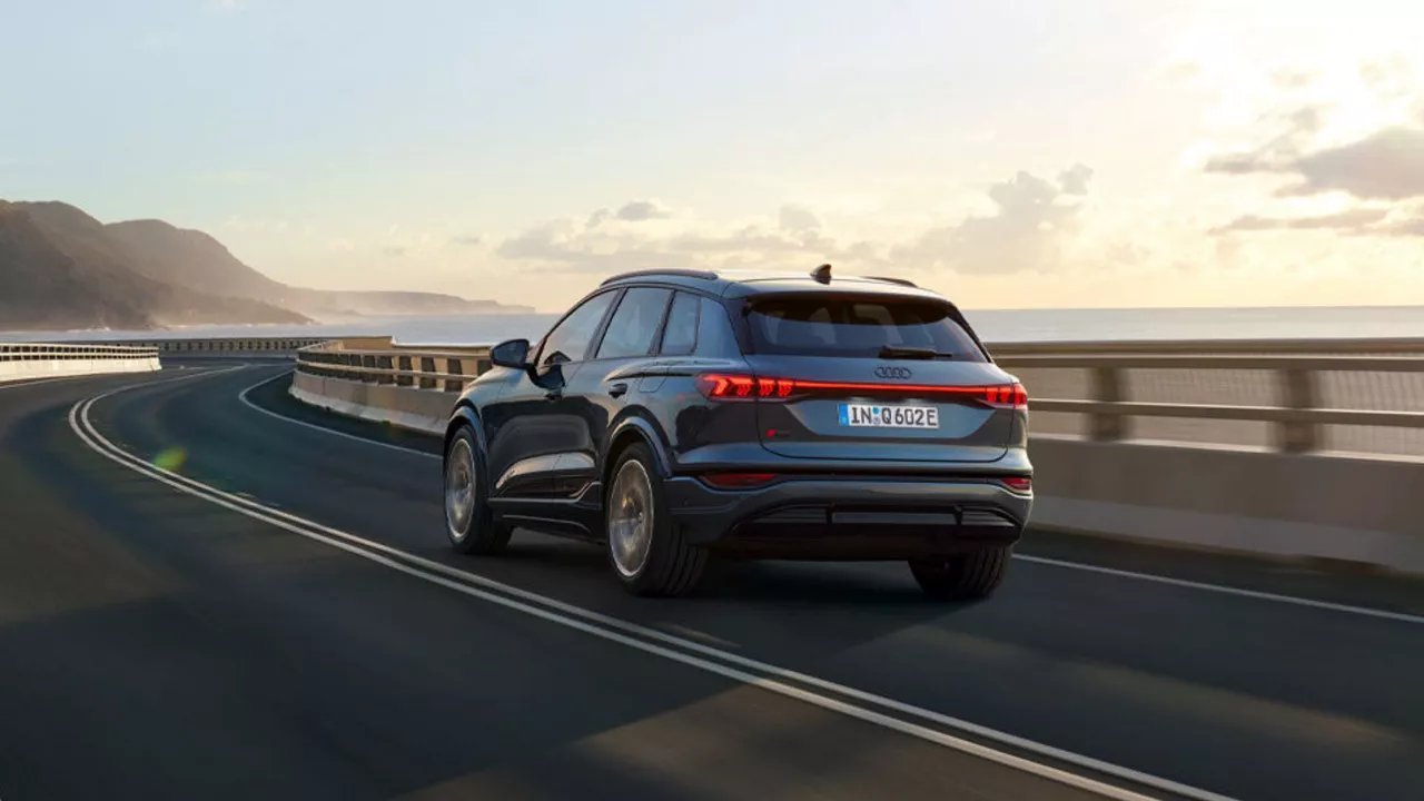 The Audi Q6 e-tron