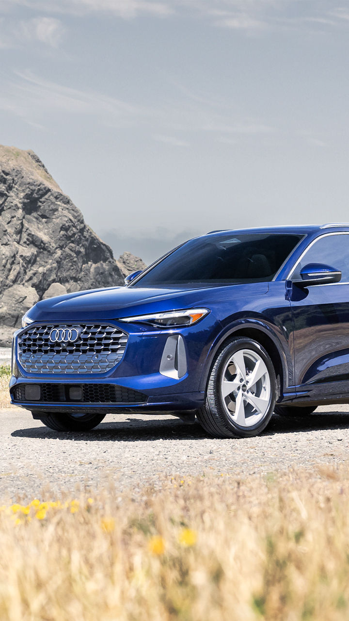 2026 Audi Q5 left profile parked.