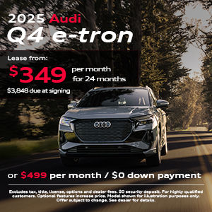 Audi Q4 e-tron August Specials