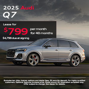 Audi Q7 August Specials