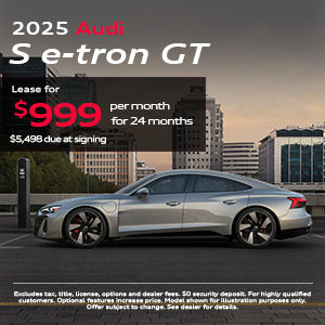 Audi S e-tron GT August Specials