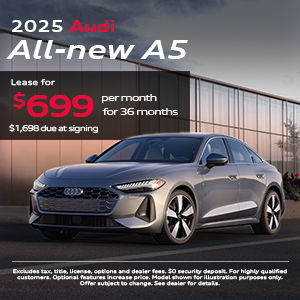 Audi All-new A5 August Specials