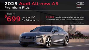 2025 Audi All-new A5 August Specials