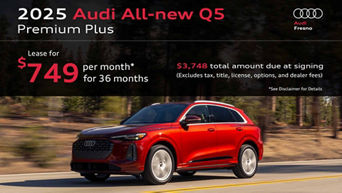 2025 Audi All-new Q5 August Specials
