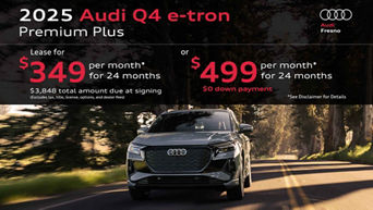 2025 Audi Q4 e-tron August Specials