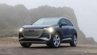 Q4 e-tron charging