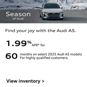 2025 Audi All-New A5 APR Offer