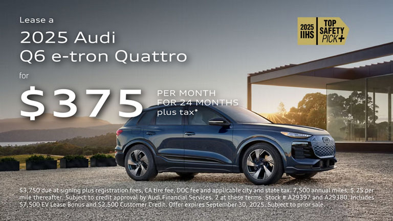 Audi Q6 September offer