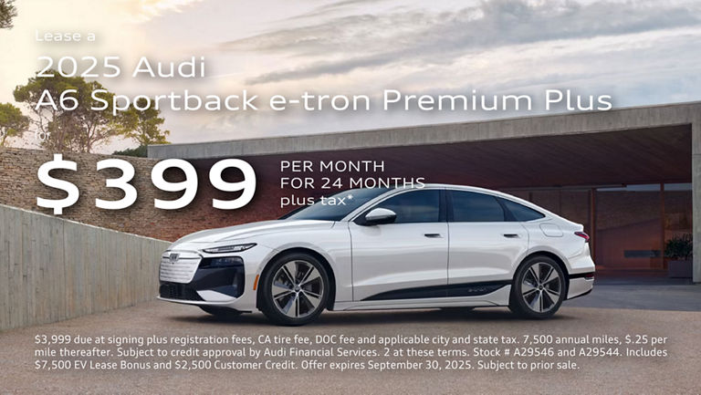 2025 Audi A6 Sportback e-trom Premium Plus