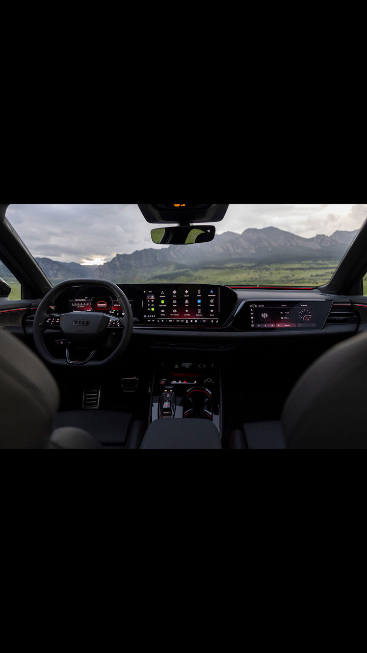 2025 Audi S5 interior view of cockpit