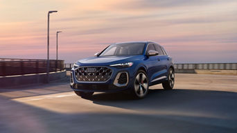 Rendering of 2025 Audi Q5 Trim Levels in blue