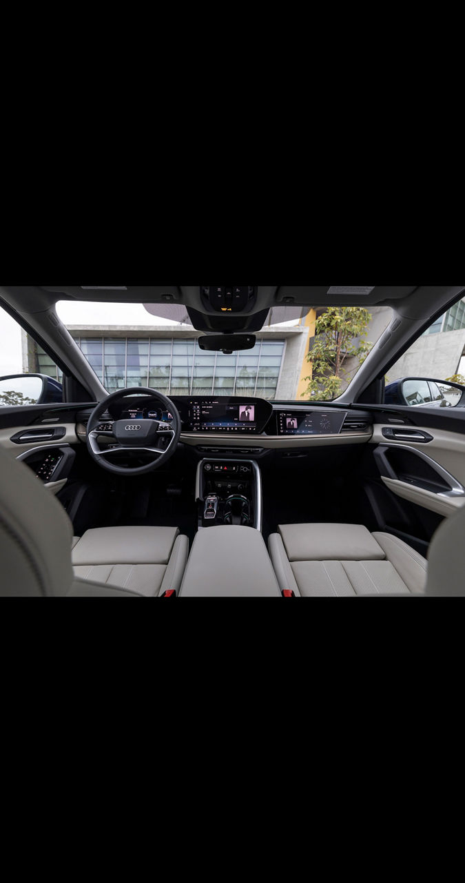 Interior cabin view of all new 2025 Audi Q5