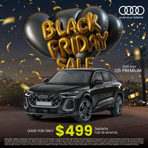 2025 All-New Audi Q5 Lease for $499 Per month