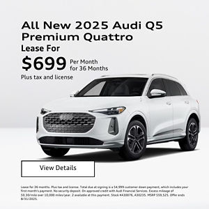 All New Audi Q5 Lease for 699 per month at Audi Livermore