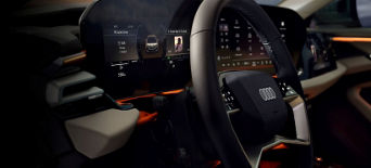 Audi A5 interior.